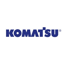 Logo Komatsu cliente de la publicación En Obra
